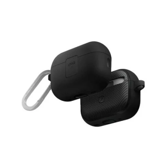 Uniq Clyde Lock Case For Airpods Pro 2 - Charcoal / Dark Grey